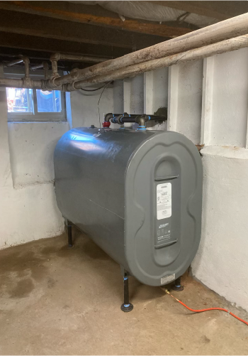 X-Press Energy oil tank installation