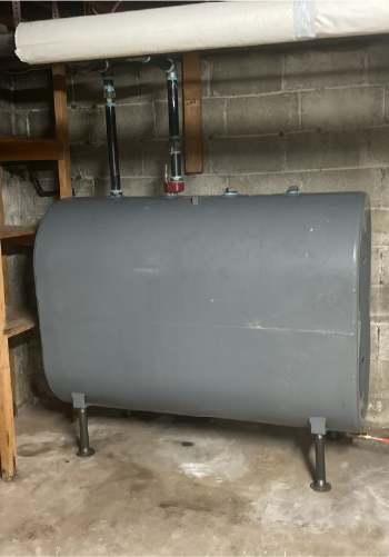 X-Press Energy oil tank installation